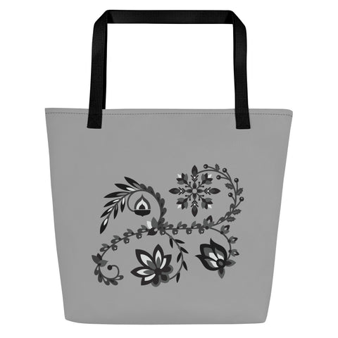 All-Over Print Large Tote Bag