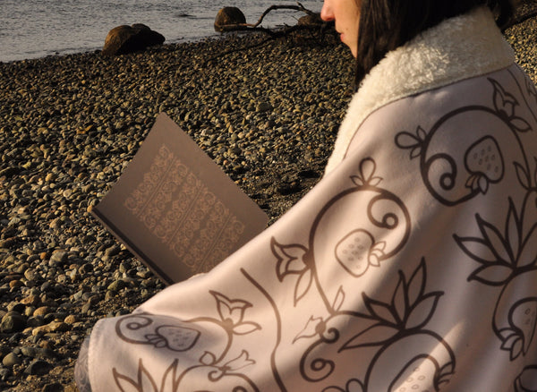 Fleece Sherpa Blanket: Wedding Collection | Cream