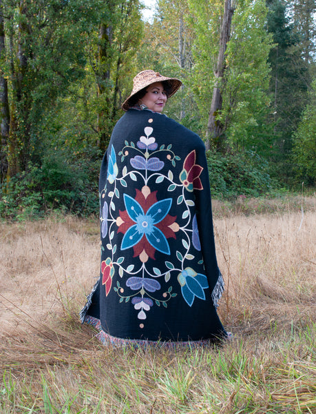 Woven Blanket: Fire & Ice