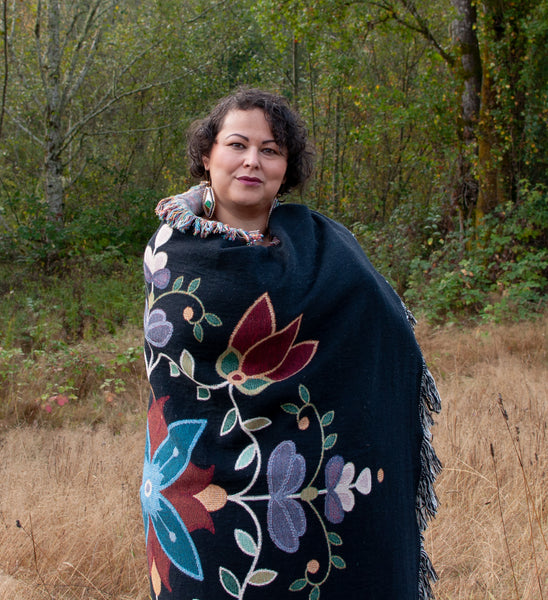 Woven Blanket: Fire & Ice