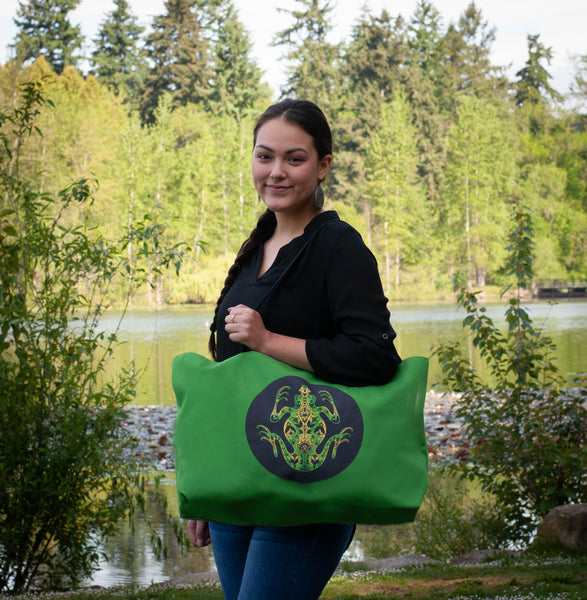 Tote: Messenger Collection | Green