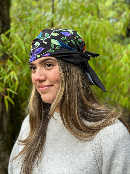 Kookum Scarf: Fire & Ice Collection