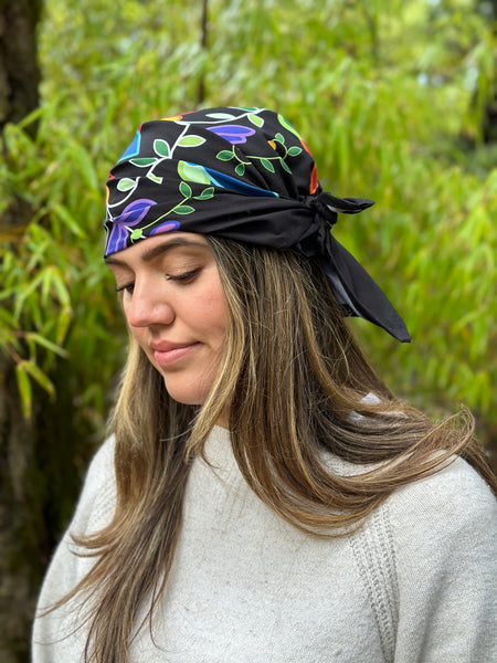 Kookum Scarf: Fire & Ice Collection