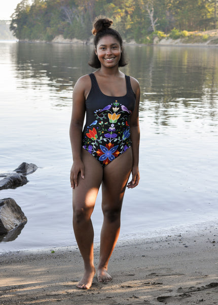One-Piece Swimsuit: Fire & Ice Collection