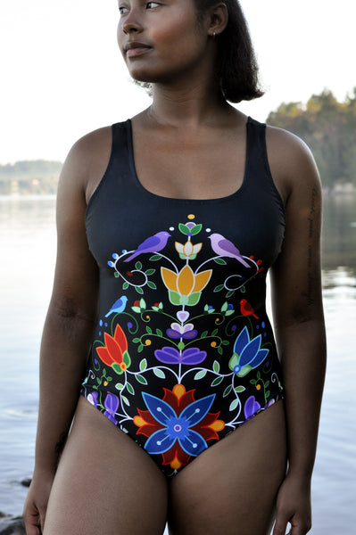 One-Piece Swimsuit: Fire & Ice Collection