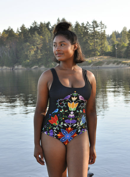 One-Piece Swimsuit: Fire & Ice Collection