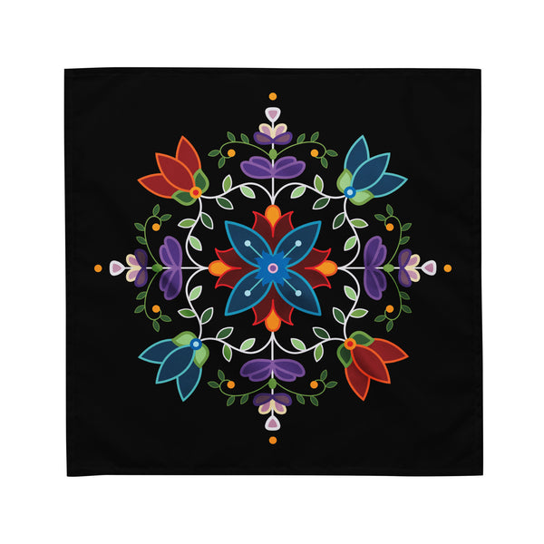 Kookum Scarf: Fire & Ice Collection