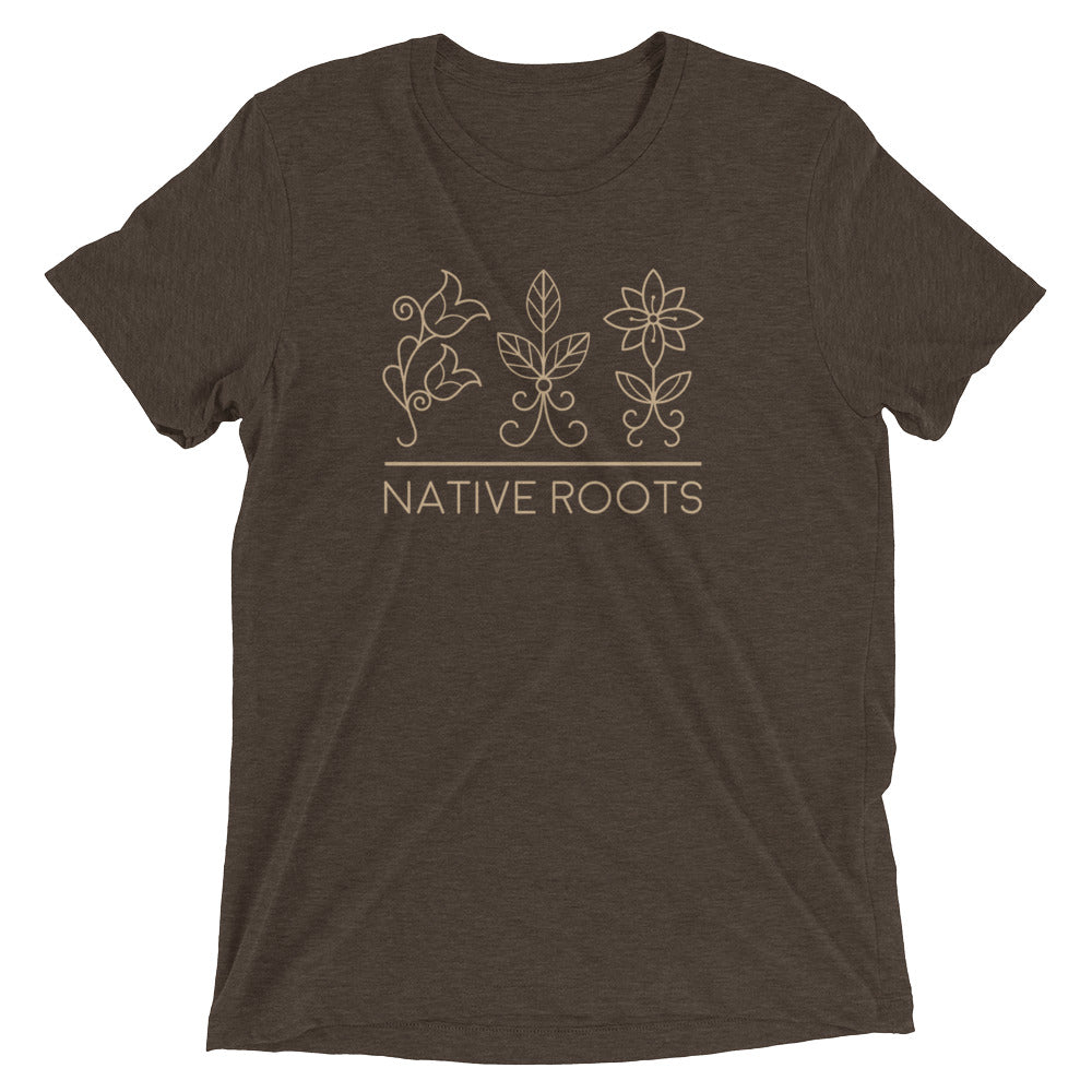 Native & Metis Tri-blend Roots Tee: Earth Collection - Soul Curiosity