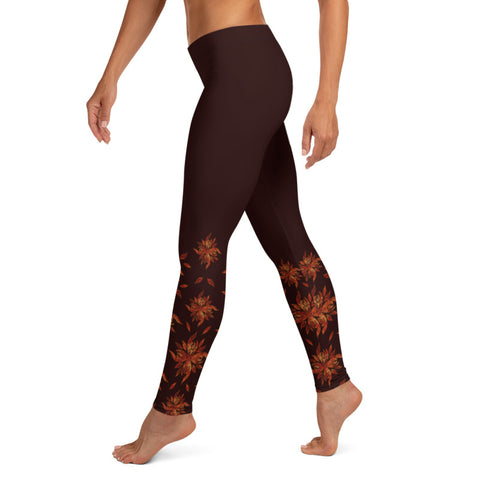 Native & Metis Leggings: Fire Collection - Soul Curiosity