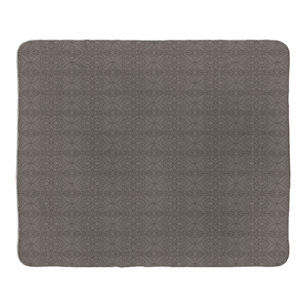 Fleece Sherpa Blanket: My Calling is Culture | Grey